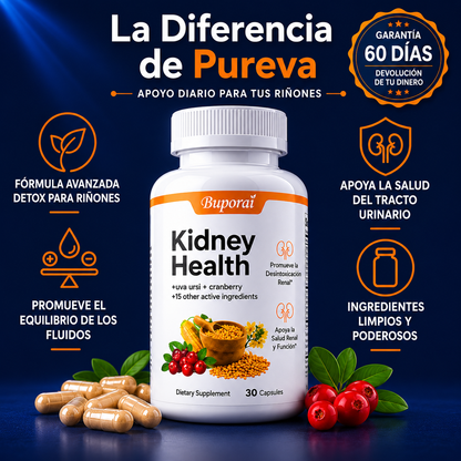 Pureva Salud Renal – Fórmula Avanzada de Soporte Renal